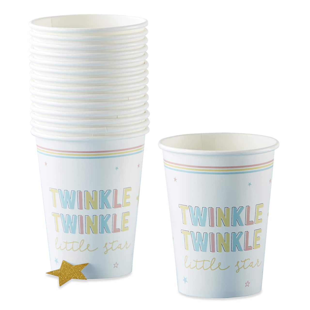 Kate Aspen® 8oz. Twinkle Twinkle Paper Cups, 16ct.
